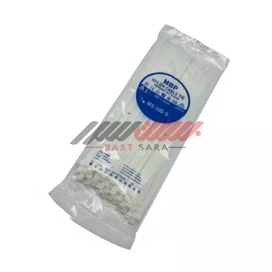 300.4.8 بست کمربندی 300.4.8 سفید MBP